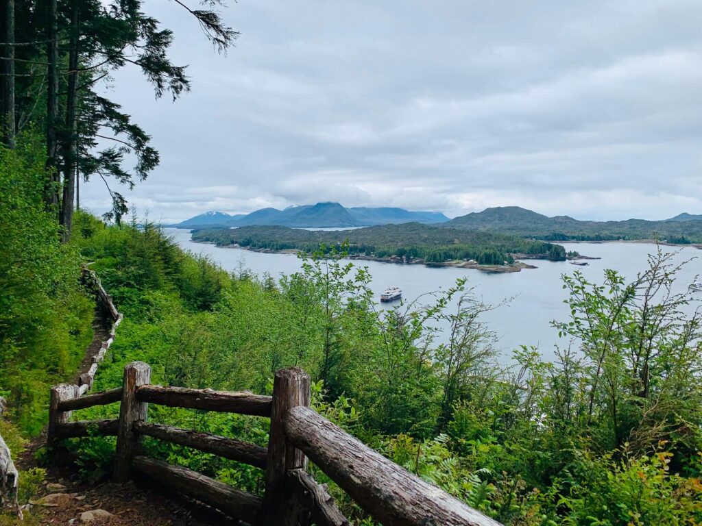 Top free things to do Ketchikan Alaska - Rainbird Trail -