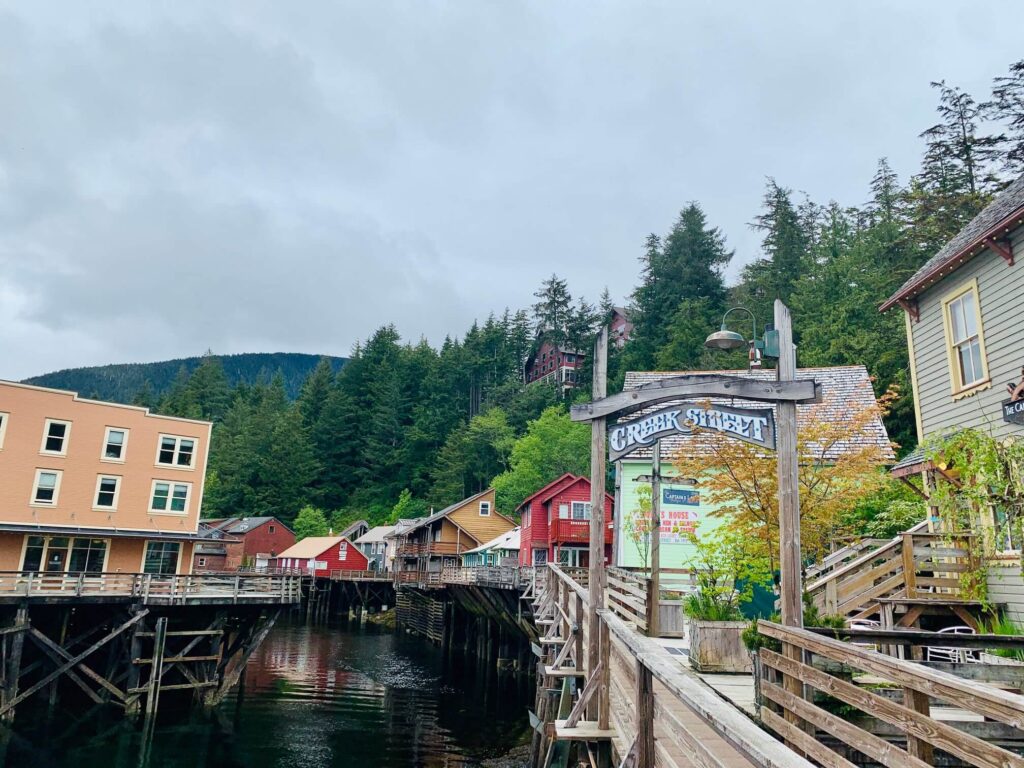 Secret things to do Ketchikan Alaska - Creek Street