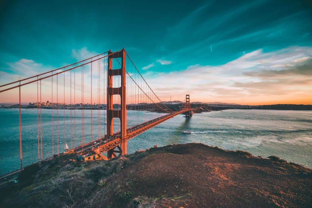 Golden Gate - San Francisco California beautiful view