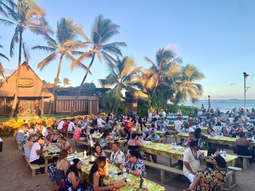 best luau oahu for adults germaine's