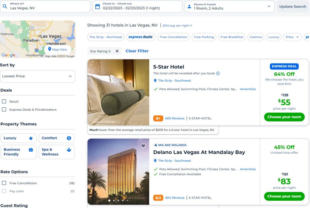 Priceline Hack: Reveal Express Deals Hotels Before Booking