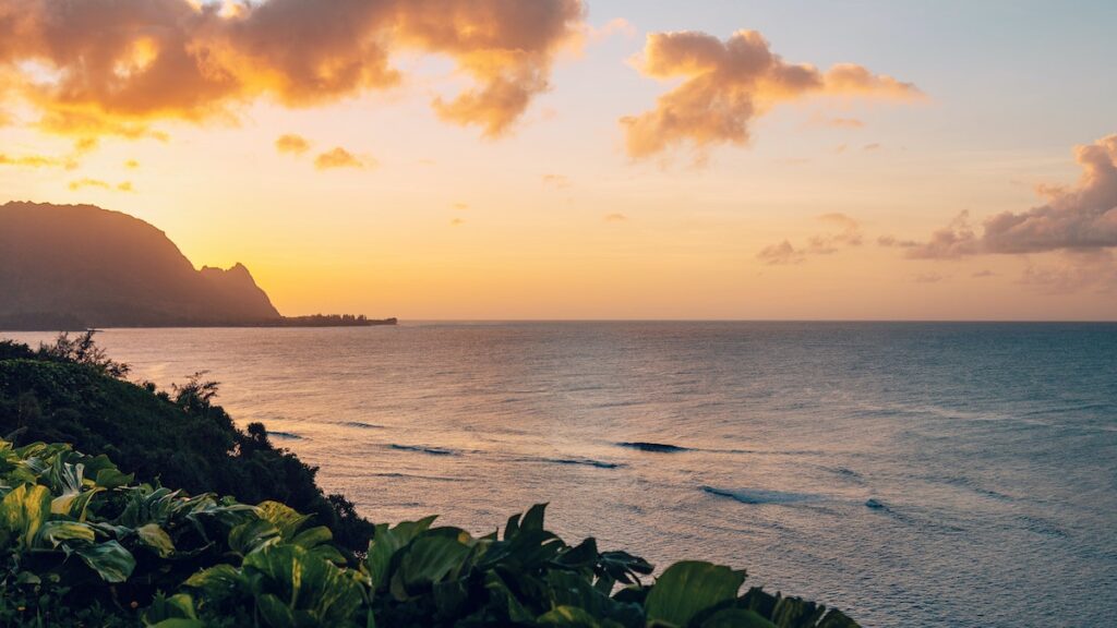 kauai best beaches for sunset