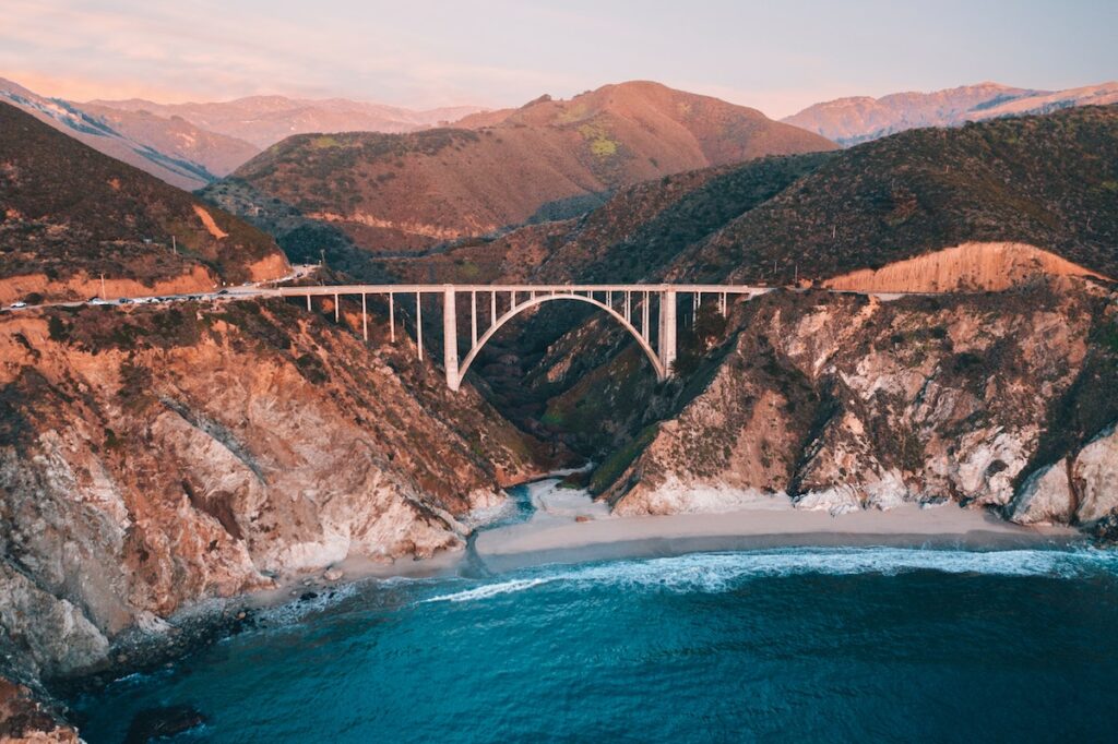 big sur california spring 