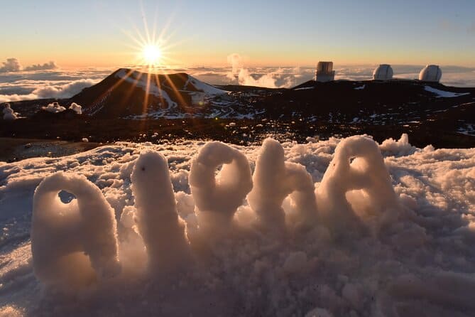 snow in hawaii mauna kea