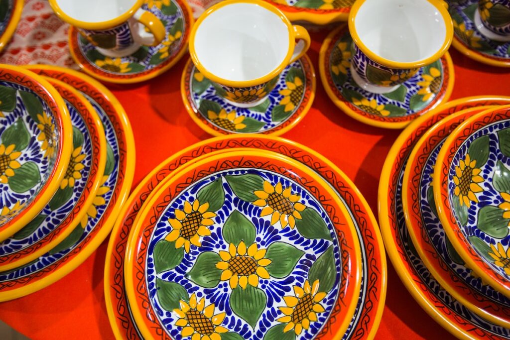 talavera souvenirs from mexico